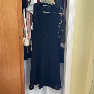 Anthropologie Never Worn Black Knit Dress